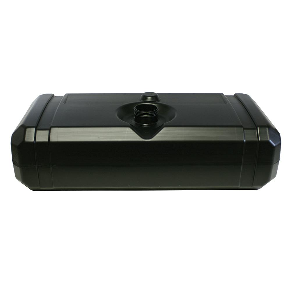 20 Gallon Black HDPE Multi-Purpose Tank with 3.5" Neck Dia. (Cap Sold Separately)
