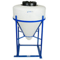 30 Gallon Tamco® Cone Bottom Tank with 608 Cone Angle & 2" FPT Bulkhead Fitting - 26" Dia. x 28" Hgt. (Stand sold separately)