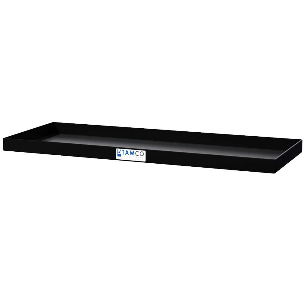 26-1/4" L x 10" W x 1-1/4" Hgt. Black Tamco® Tray