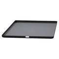 52-3/4" L x 29-1/2" W x 1-3/8" Hgt. Black Tamco® Curved Corner Tray