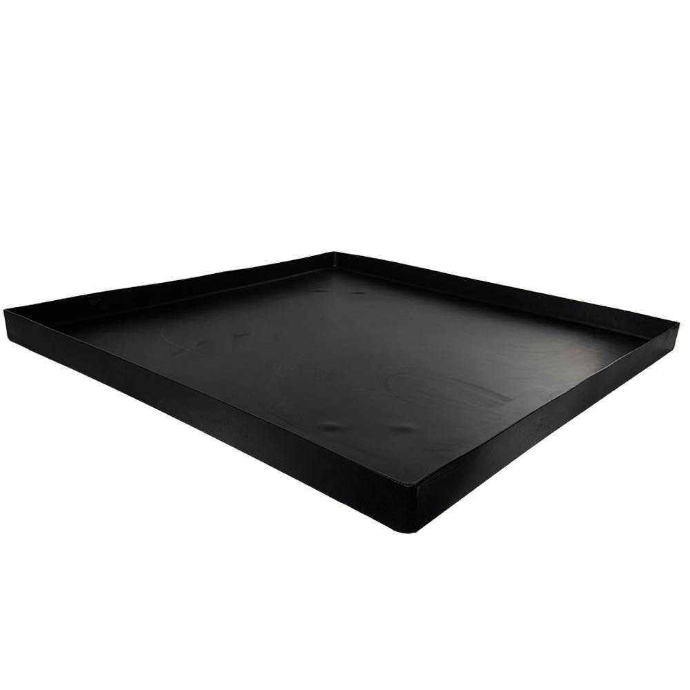 35-1/8 L x 35-1/8 W x 1-1/2 Hgt. Black Tamco® Tray