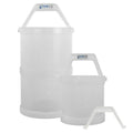 18" Dia. x 18" Hgt. Tamco® Round Polypropylene Dipping Basket with 3/16" Perforation