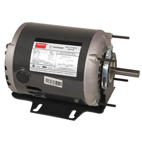 1/3 HP Dayton Motor, Open Drip-Proof 1/2 Shaft (Motor Only)