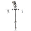1 HP Air Motor, Direct Drive Tote Mount Mixer with 5/8" Dia. x 36" L Shaft & (2) 5" Blades