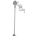 1/3 HP Air Motor, Direct Drive, C-Clamp Mount Mixer with 1/2" Dia. x 34" L Shaft & 4-1/2" Propeller