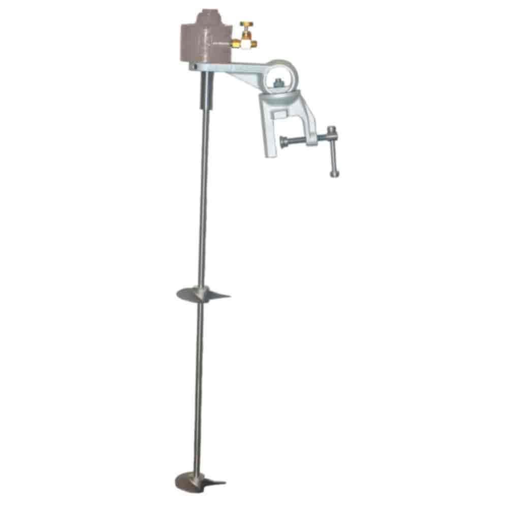 1/2 HP Air Motor, Direct Drive, C-Clamp Mount Mixer with 1/2" Dia. x 34" L Shaft & (2) 4-1/2" Propellers