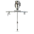 1 HP TEFC Motor, Direct Drive Tote Mount Mixer with 5/8" Dia. x 36" L Shaft & (2) 5" Blades