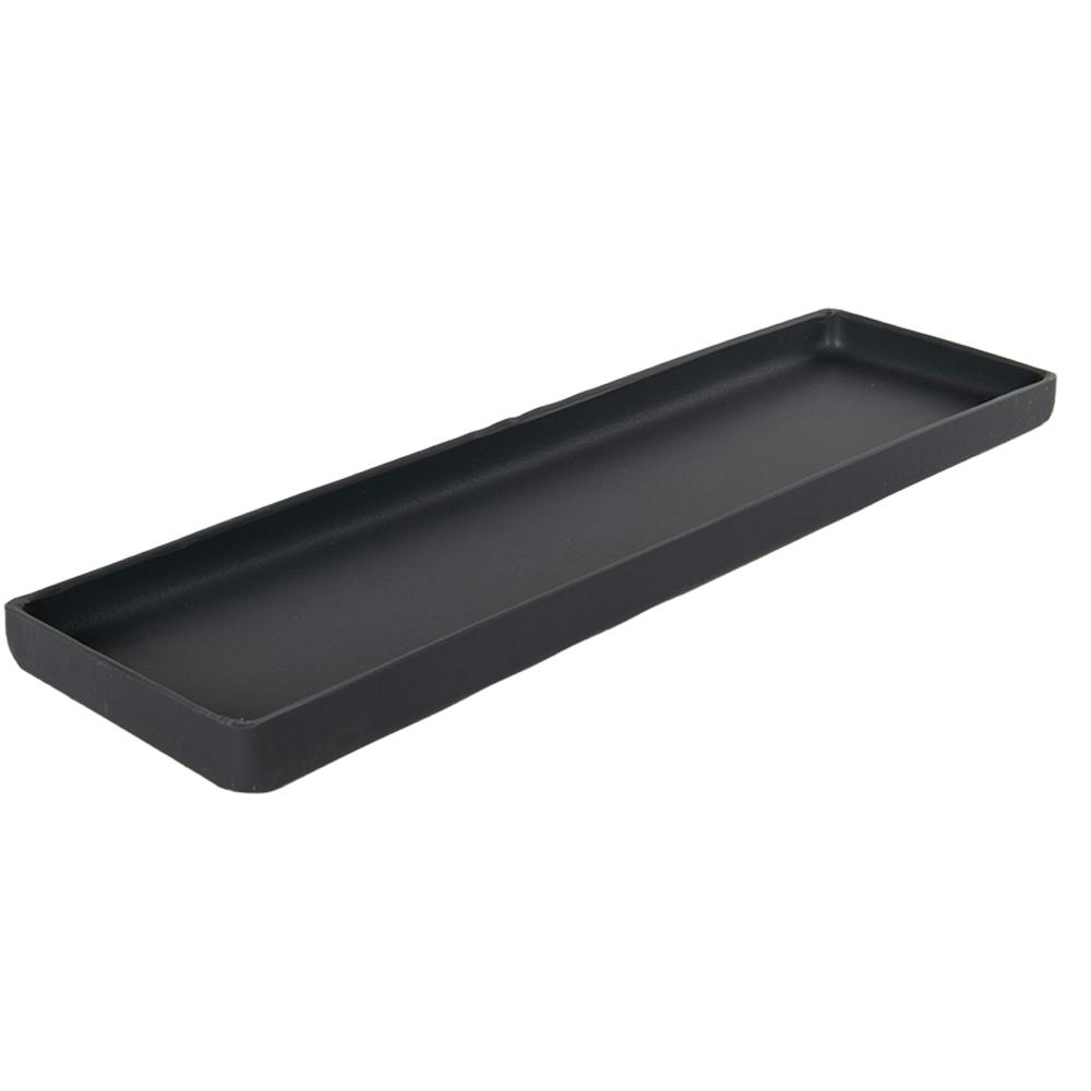 20" L x 6" W x 1-1/4" Hgt. Slate Gray Tamco® Tray