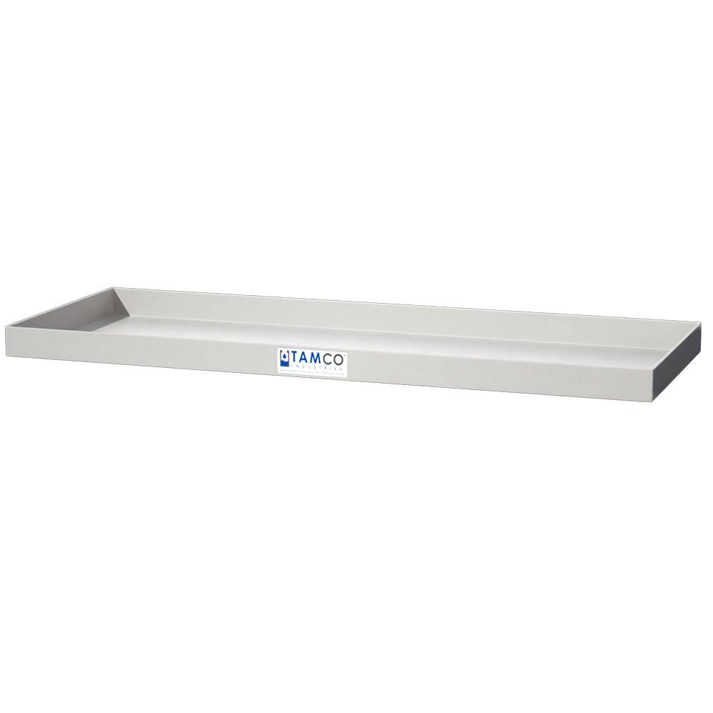 26-1/4" L x 10" W x 1-1/4" Hgt. White Tamco® Tray