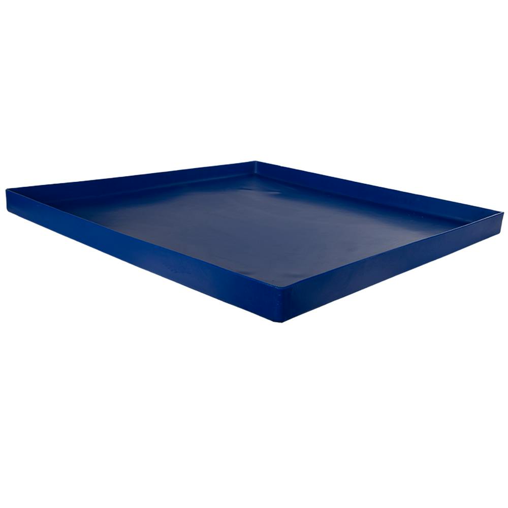 35-1/8 L x 35-1/8 W x 1-1/2 Hgt. Blue Tamco® Tray
