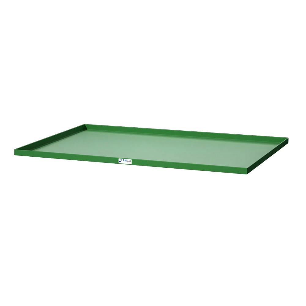 38-5/8" L x 26-3/8" W x 1" Hgt. Green Tamco® Tray