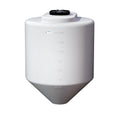 140 Gallon Cone Bottom Tamco® Tank with 45° Cone Angle & 2" FPT Bulkhead Fitting - 36" Dia. x 47" Hgt. (Stand sold separately)