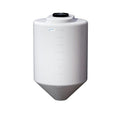 180 Gallon Cone Bottom Tamco® Tank with 45° Cone Angle & 2" FPT Bulkhead Fitting - 36" Dia. x 56" Hgt. (Stand sold separately)