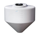 200 Gallon Tamco® Cone Bottom Tank with 45° Cone Angle & 2" FPT Bulkhead Fitting - 48" Dia. x 44-1/4" Hgt. (Stand sold separately)