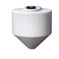 250 Gallon Tamco® Cone Bottom Tank with 45° Cone Angle & 2" FPT Bulkhead Fitting - 48" Dia. x 50-3/4" Hgt. (Stand sold separately)