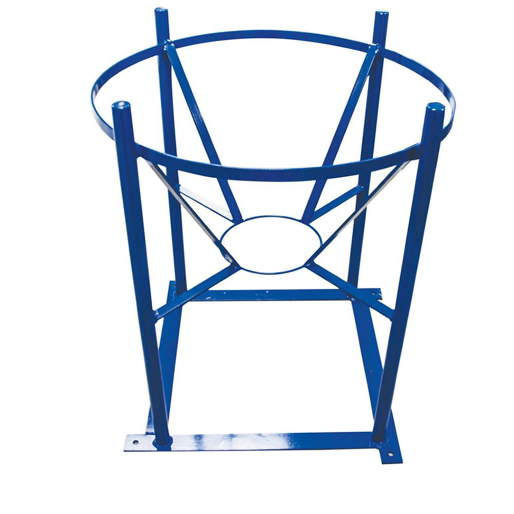 Blue Powder-Coated Steel Tank Stand for 200
