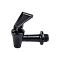 5/16" ID x 9/16" Discharge Polypropylene Fast Draw-Off Faucet - 7/16" Thread L