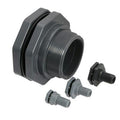 3/4" CPVC Installed Tank Fitting - 1.63" Hole Size
