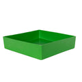 12" L x 12" W x 3" Hgt. Green Tamco® Tray