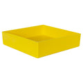 12" L x 12" W x 3" Hgt. Yellow Tamco® Tray