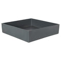 12" L x 12" W x 3" Hgt. Slate Gray Tamco® Tray