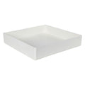 14" L x 14" W x 3" Hgt. White Tamco® Tray