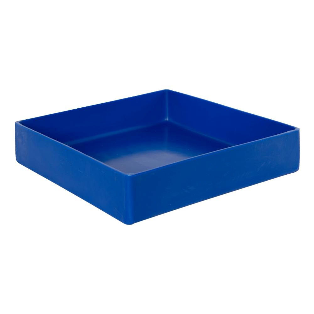 14" L x 14" W x 3" Hgt. Blue Tamco® Tray