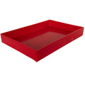 20" L x 14" W x 3" Hgt. Red Tamco® Tray