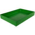20" L x 14" W x 3" Hgt. Green Tamco® Tray