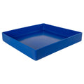 18" L x 18" W x 3" Hgt. Blue Tamco® Tray