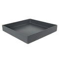 18" L x 18" W x 3" Hgt. Slate Gray Tamco® Tray