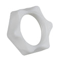 3/4" White Nut For Narrow Neck Spigot