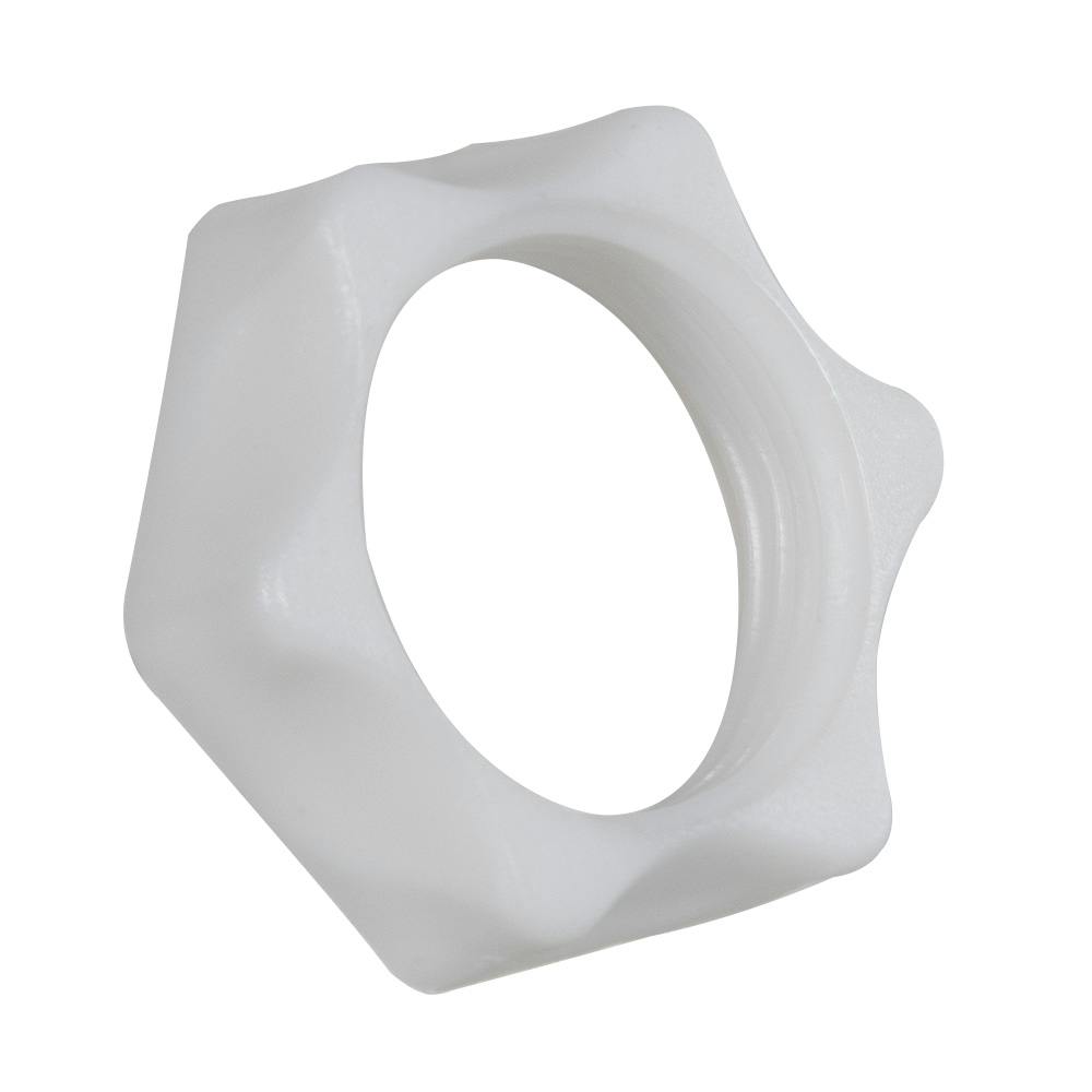 3/4" White Nut For Narrow Neck Spigot