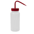 500mL Scienceware® Wide Mouth Wash Bottle with Red Dispensing Nozzle