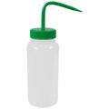 500mL Scienceware® Wide Mouth Wash Bottle with Green Dispensing Nozzle