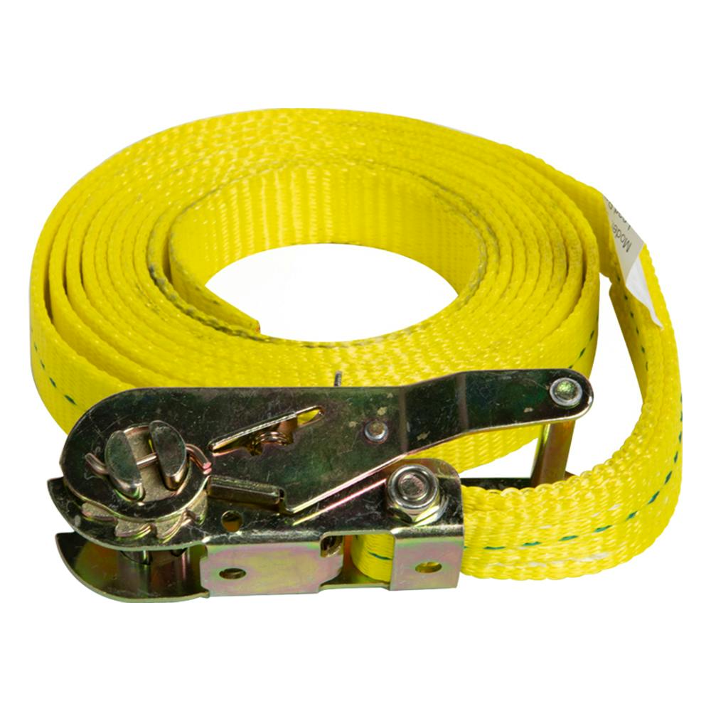 Single Ratchet Strap for Ground Protection Mat