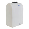 65 Gallon Natural Tamco® Loaf Tank with 8" Gasketed Lid & 3/4" Side Fitting - 24-3/8" L x 18-3/8" W x 41-1/2" Hgt.