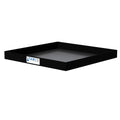 30" L x 30" W x 3" Hgt. Black Tamco® Tray