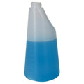 22 oz. Natural HDPE Oval Spray Bottle with 28/400 Neck (Sprayer or Cap Sold Separately)