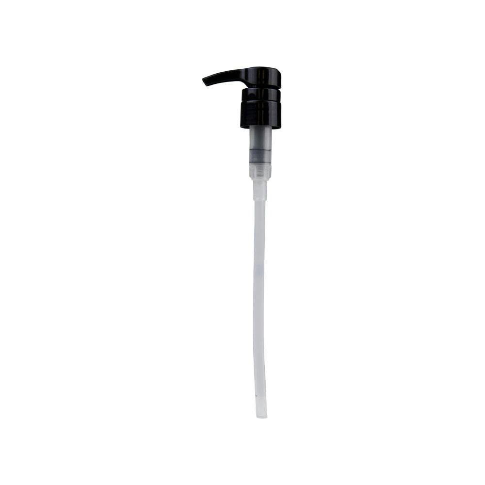 28/410 Black Showerproof Pump with 4mL Output & 8-7/8" Dip Tube