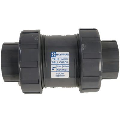 4" Socket TC Series PVC True Union Ball Check Valve