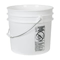 3-1/2 Gallon White Bucket