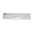 18" L x 6" W x 3" Hgt. White Tamco® Tray
