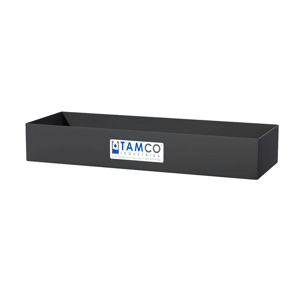 18" L x 6" W x 3" Hgt. Slate Gray Tamco® Tray