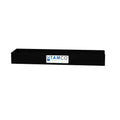 24" L x 6" W x 3" Hgt. Black Tamco® Tray