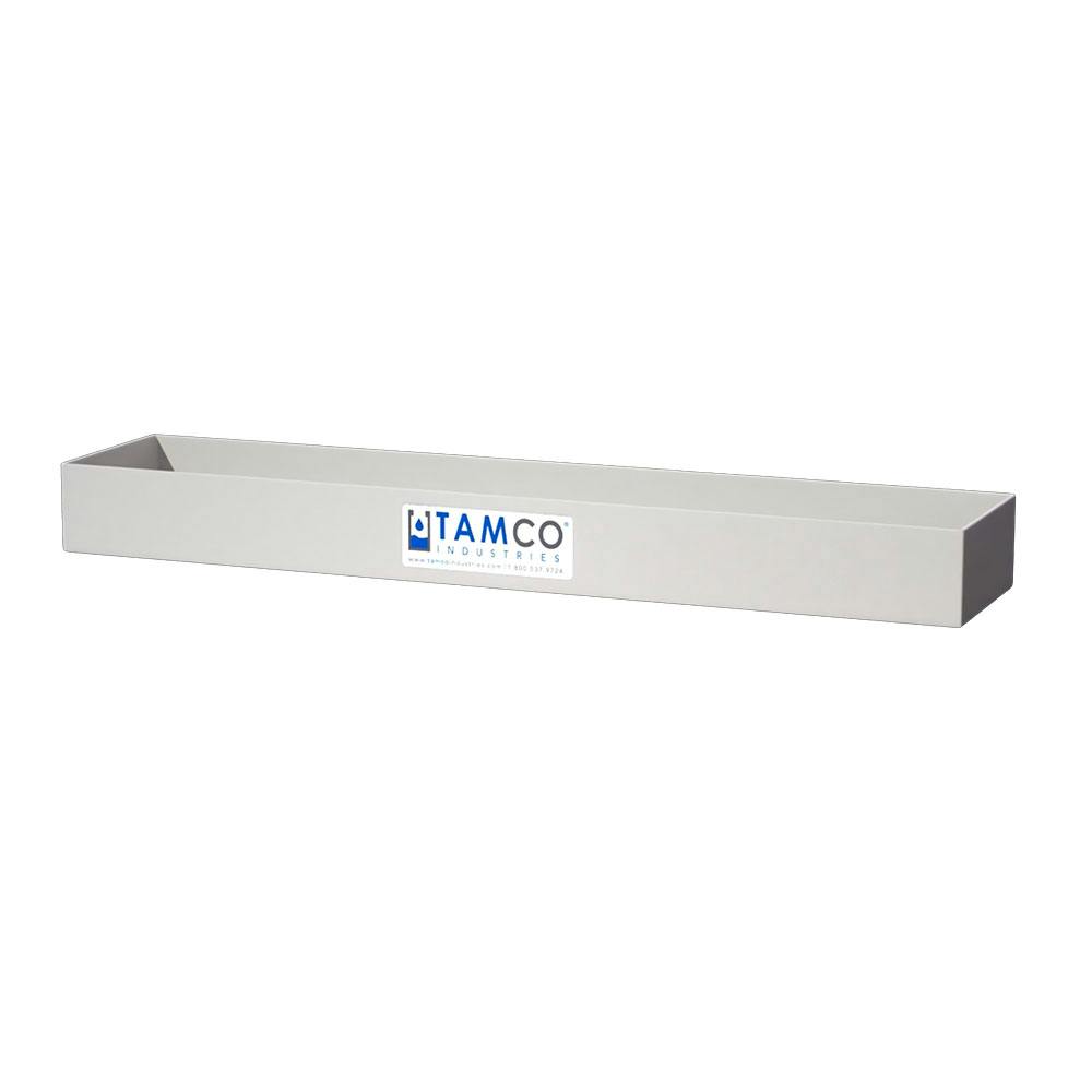 30" L x 6" W x 3" Hgt. White Tamco® Tray