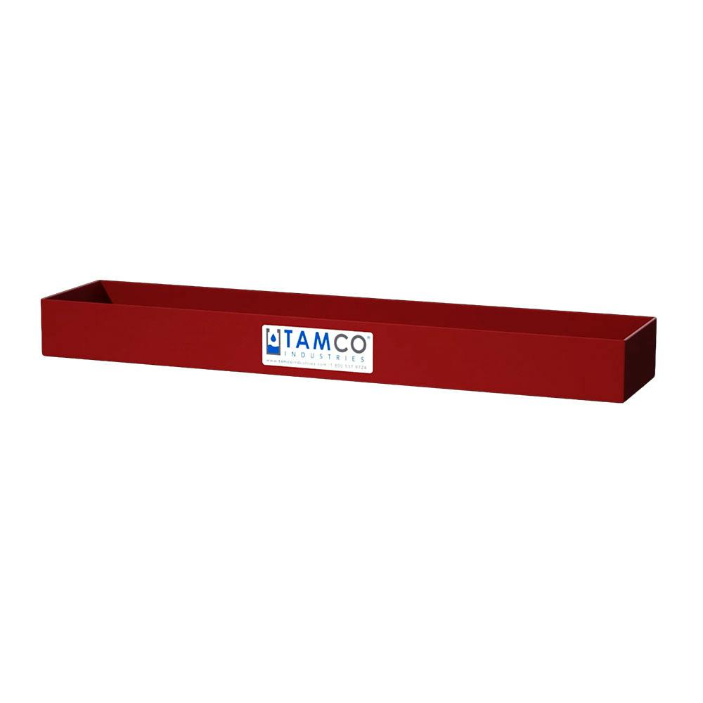 30" L x 6" W x 3" Hgt. Red Tamco® Tray