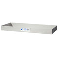 30" L x 12" W x 3" Hgt. White Tamco® Tray