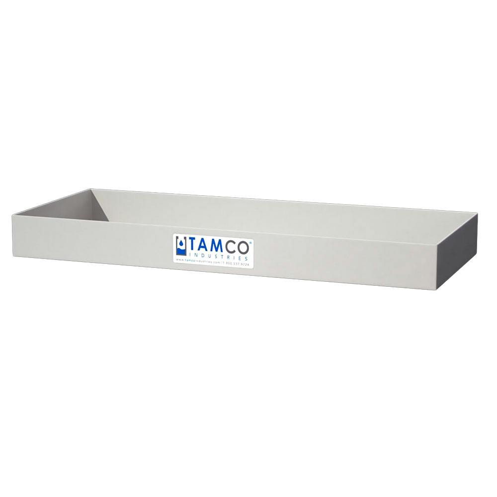 30" L x 12" W x 3" Hgt. White Tamco® Tray