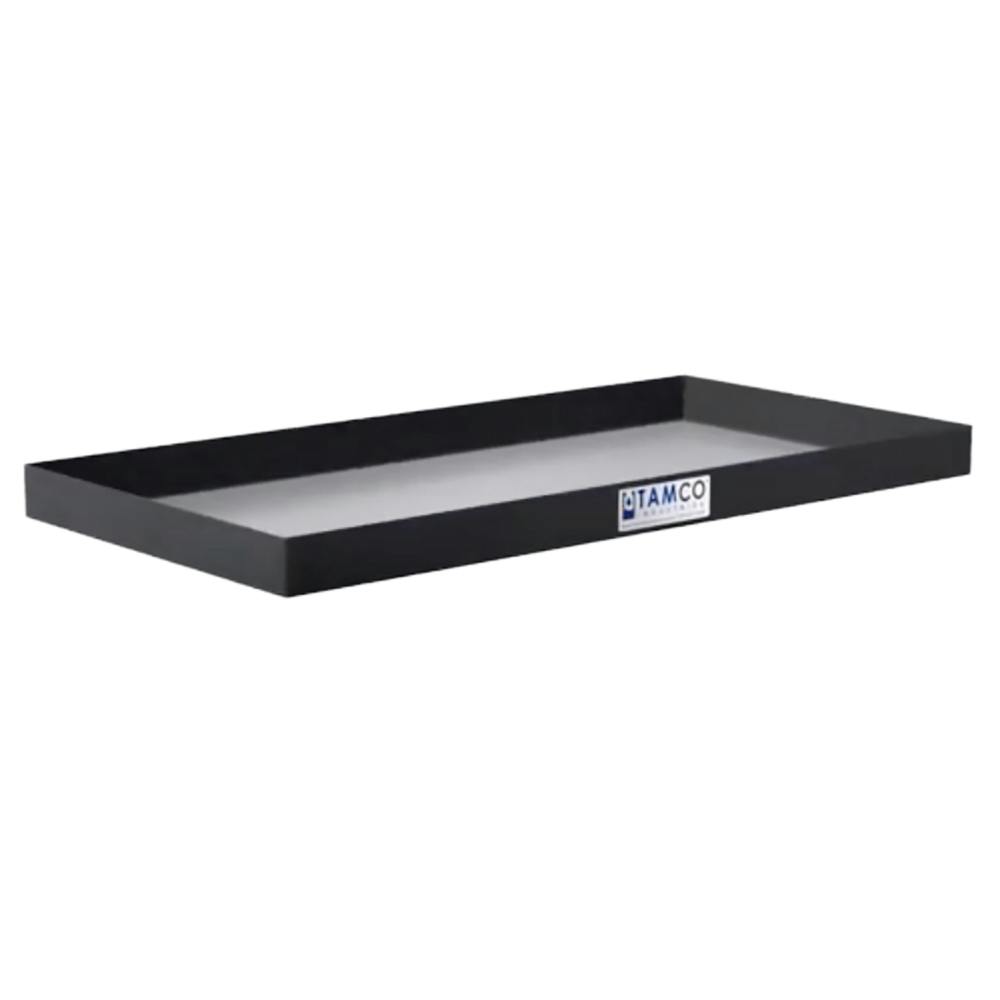 48" L x 24" W x 3" Hgt. Slate Gray Tamco® Tray